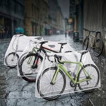 Thickened Transparent PVC High-Strength Bicycle Cover, Dust-Proof And Rain-Proof Bicycle Cover, UV-Resistant Motorcycle And Bicycle Cover - Waterproof, Sun-Resistant, Tear-Resistant, Suitable For All-Weather Use Of Bicycles And Motorcycles - Multicolor - View 8