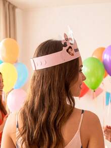 1/5/10/20 buah Topi Ulang Tahun yang Dapat Disesuaikan, Topi Pesta dengan Foto Wajah yang Dipersonalisasi, Topi Pesta dengan Teks dan Warna yang Dapat Disesuaikan, Dekorasi Ulang Tahun, Perlengkapan Foto Pesta Ulang Tahun, Hadiah untuk Wanita, Hadiah untuk Pria, Suvenir, Hadiah untuk Teman, Keluarga, Pasangan, Cocok untuk Ulang Tahun, Pesta Pernikahan - Aneka warna (topi) - View 10