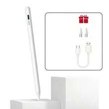 Kompatibel dengan iPad/Android/ Stylus - Pengisian Cepat Apple Pencil, Stylus Kapasitif Presisi Tinggi, Kompatibel dengan iOS, Tablet Kindle, Termasuk Ujung Pengganti dan Kabel Pengisian Daya Stylus Layar Sentuh Kapasitif, Mendukung Pengisian Cepat, Sensitivitas Presisi Tinggi, Cocok untuk iOS/Android/ Smartphone dan Tablet - Kompatibel dengan iPad, Galaxy, Kindle, Aksesori Tablet Kapasitas Baterai 90mAh - MultiWarna - View 12