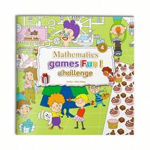 Serie de Desafíos de Juegos Matemáticos Divertidos, Libro de Acertijos Matemáticos y Juegos de Lógica con Números, Patrones y Actividades de Resolución de Problemas, Páginas de Aprendizaje Gamificadas, Diseño de Ilustraciones Coloridas, Múltiples Temas Disponibles - Divertidos retos en juegos de matemáticas. - Ver 15