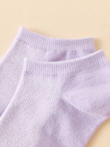 5/10/20 Pairs Women's Mixed Color Mesh Boat Socks, Lightweight Casual Fashion Breathable Non-Slip Summer Short Socks, Invisible Short Socks - Multicolor - View 4