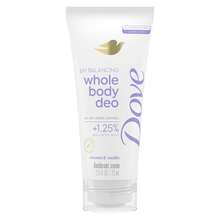 Dove Whole Body Deo Aluminum Free Balancing Cream Deodorant & Vanilla For 72h Odor Control 2.5 Oz-Father's Day XJFP - 除臭劑 - 查看 1