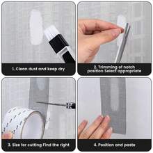 1 Roll Self-Adhesive Window Screen Repair Tape, Insect Screen Patch, Suitable For Dorm Doors/Curtain Screens/Mesh Repair, Strong Adhesive Window Screen Repair Tape, Fixes Tears And Prevents Insects (Due To Different Batches, - Multicolor - View 5