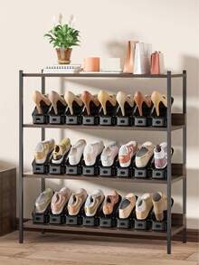 10/20pcs Shoe Slot Organizer, Suitable For Wardrobe, Shoe Rack For Wardrobe Organization, Shoe Slot Storage Rack, Shoe Storage Rack, Space-Saving, Suitable For Entryway - Multicolor - View 8