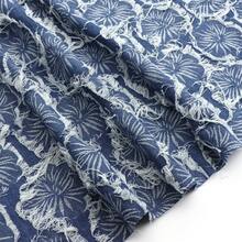1Pc Denim Fabric With Tassel, Patchwork,Luxury Vintage Style,Ideal For DIY Crafts,Garments,Bags,Hat And All Kinds Of Sewing Projects - Default - View 2