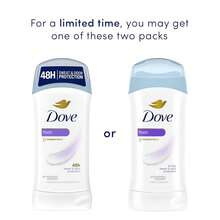 Dove Invisible Solid Deodorant, Fresh, 2.6 Ounce (Pack Of 3)-Father's Day KBW1 - 新鮮的 - 查看 2
