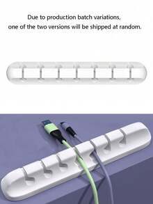 Self-Adhesive Silicone Cable Organizer Clips, Desk Management Clips, Suitable For Power Cords, Mouse Cables, Earphone Cables, Phone Charging Cables, USB Cables, Suitable For Desks, Cars, Homes And Offices - Multicolor - View 14
