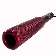 BSFIT® Cuerda de Saltar  comba profesional para Fitness y Boxeo  cuerda de saltar pvc, Entrenamientos de Velocidad y comba boxeo silicona  Duradero y Ligero con Alta Adaptabilidad. - ALUMINIO ROJO - Ver 2