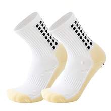 3 Pairs Unisex Sports Socks, Anti-Slip Football Socks - Multicolor - View 12