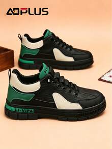 Minimalist Men's Shoes - Zero-Gravity Lightweight Running Shoes With Seamless Construction For Natural Gait Training - 黑綠色 - 查看 2