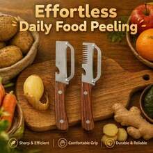 2pcs Stainless Steel Multi-Function Vegetable Peeler And Bottle Opener - Effortless And Convenient Kitchen Tool, Suitable For Peeling Various Vegetables And Fruits - Red and White - View 5