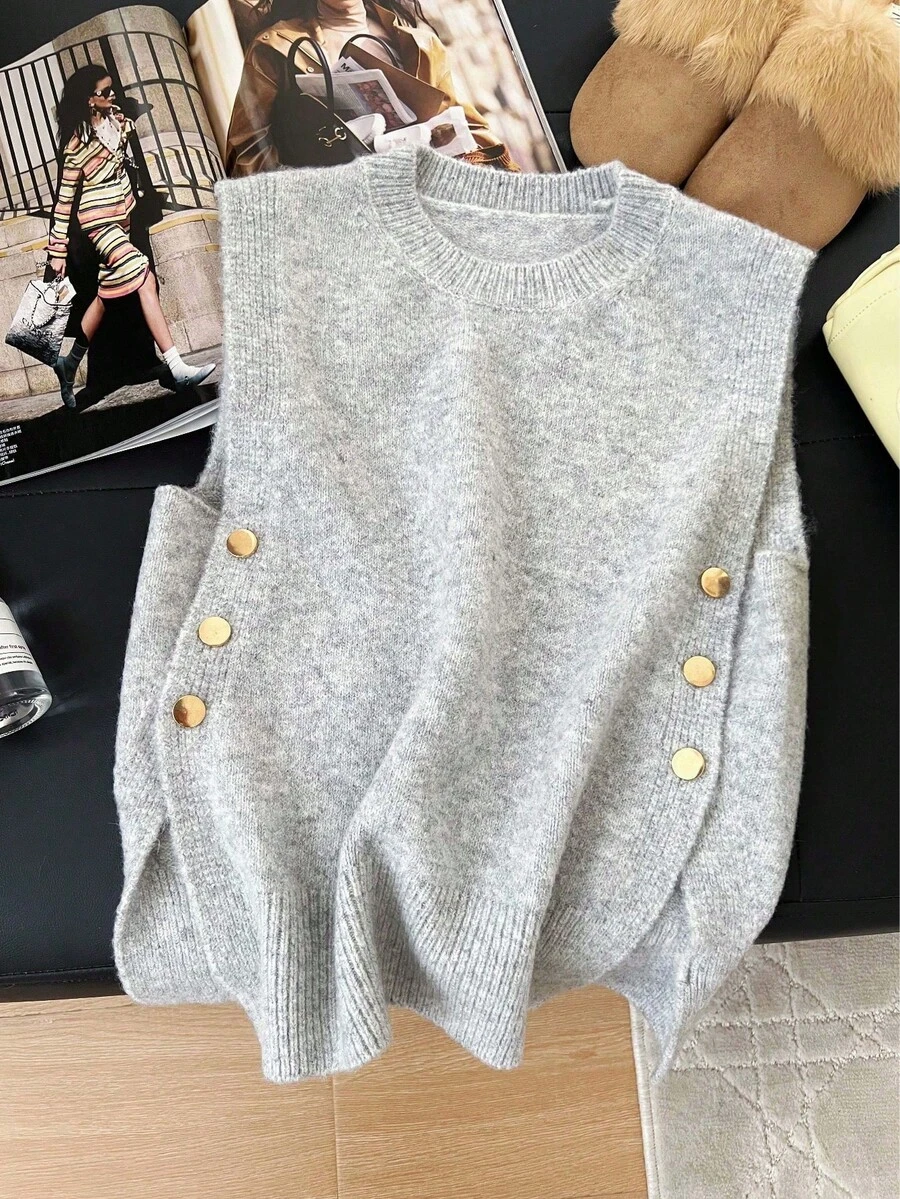 Women Two-Piece Outfits - Light Grey - View 1