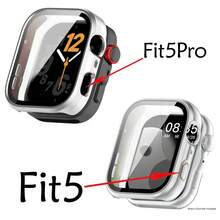 PC 機殼 + 鋼化玻璃 適用於華為 FIT 手錶系列 Fit3/4/4 Pro/5/5 Pro 螢幕保護貼 防刮膜 & 緩衝保護硬殼配件 - 彩色 - 查看 5