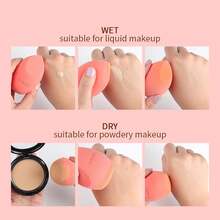 IMAGIC Professional Makeup Sponge - Specialized For Foundation Makeup - Skin-Friendly And Non-Absorbent Beauty Tool. - 綠色 - 查看 3
