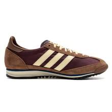 Adidas Originals 三葉草男鞋女鞋 SL 72 OG W 運動鞋輕便慢跑鞋低筒耐磨休閒鞋 IE3425 - 棕色 - 查看 3
