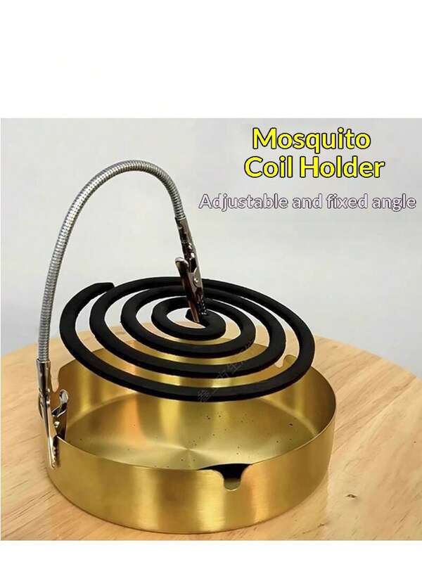 Magnetic Mosquito Coil Holder Clip, Mosquito Coil Placement Tool, Support Stand Base Clip Rack, New Home Use Moxa Stick Clip
