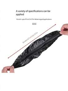4pcs/1pc Multiple Colors Available. Bicycle Seat Rain Cover. Thickened PVC Waterproof Material. 360° Full Coverage Design. Anti-Slip Elastic Edge. Suitable For Mountain Bike/Electric Bike. Outdoor Cycling Protective Gear. - Multicolor - View 3