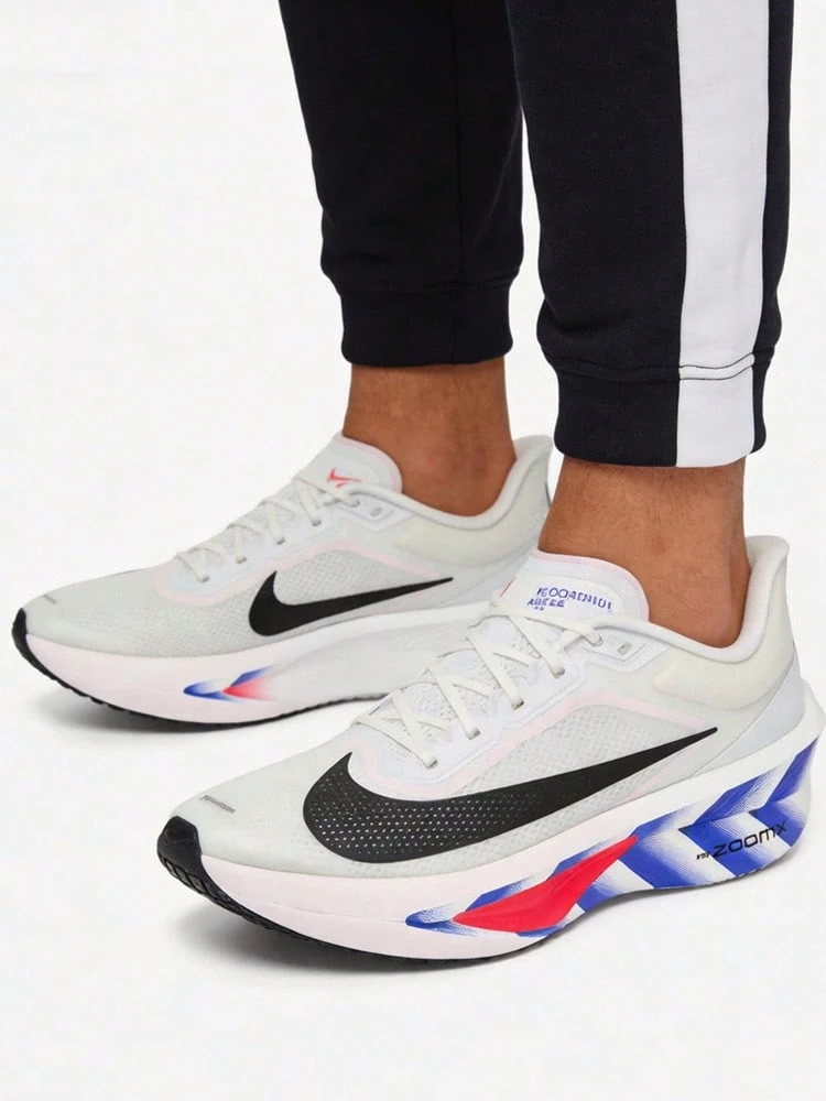 Nike Zoom Fly 6 碳板訓練運動舒適柔軟防滑輕便 訓練跑步鞋 男款 白色II7285-100 - 白色 - 查看 1