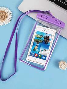 Waterproof Phone Bag, Large Capacity, Suitable For Swimming, Beach And Other Outdoor Activities, Can Store Wallet, Cards And Other Items, Waterproof Design, Suitable For Summer Vacation, Diving, Swimming, Beach And Other Occasions - Double Hook Waterproof Bag - View 34