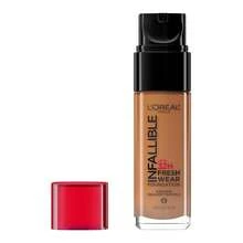 L’Oreal Paris L'Oreal Paris Makeup Infallible Up To 32 Hour Fresh Wear Lightweight Foundation, 411 Beige Ivory, 1 Fl Oz, Packaging May Vary-Father's Day - 511 楓樹 - 查看 1