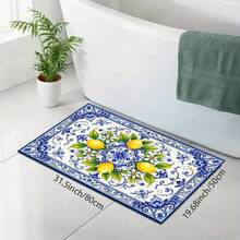 1 pieza Tapete de secado con patrón de limón para decoración de cocina, tapete para máquina de café, accesorio para lavandería, bandeja de goteo hecha a mano para cafetera, tapete de piso de cocina, tapete de mesa, tapete de secado de platos para encimera de cocina, tapete de desayuno, bandeja de goteo resistente al calor con respaldo antideslizante, bandeja de goteo de tierra de diatomeas, ocultador de manchas, tapete de goteo de cocina súper absorbente, tapete de escurridor de platos fácil de limpiar, perfecto para cocina, mesa de comedor, cafetería, bar, vacaciones, fiesta, decoración del hogar, regalo de vacaciones - Multicolor - Ver 11