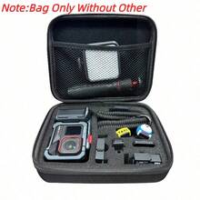 Bolsa de almacenamiento multifuncional de carcasa dura para cámara de acción, adecuada para kit de fotografía callejera, estuche protector especializado a prueba de golpes, divisores de corte preciso, bolsa de clasificación de accesorios digitales, solo bolsa vacía, accesorios no incluidos - Ver 7
