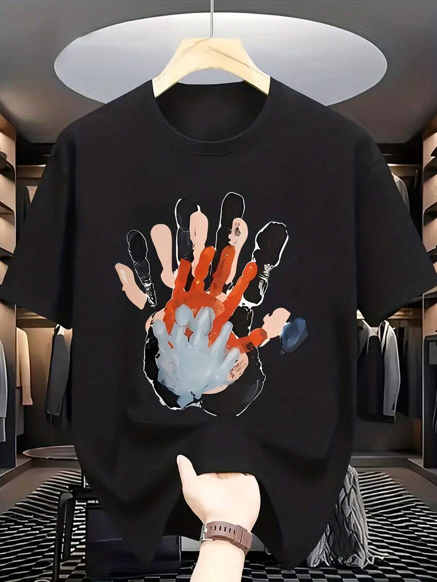 estilo casual y deportivo, ideal para fitness y actividades al aire libre.Presenta diseños modernos con estampados 2D.Es elástica y cómoda, perfecta para deportes, viajes y tejidos de punto. - Negro - Ver 1