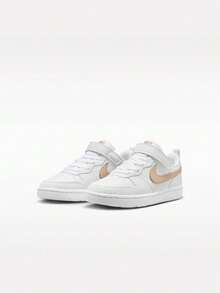 Nike COURT BOROUGH LOW RECRAFT (PS) 幼童休閒低筒鞋 DV5457-141 - 摩卡棕 - 查看 5