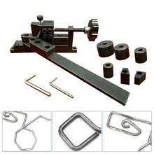 GDAE10 Biegemaschine Metall für DIY Handwerk, Draht & Rohr, 6mm Stahl, Eisen, 3kg, Handgriff, Biegewerkzeug a nice gift for friend - default@BI-WWHYYR-2331*1 - Übersicht 4