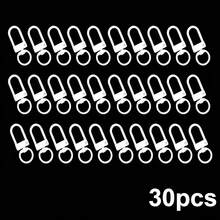10/20/30/50/100pcs Multi-Color Metal Lobster Clasp, Swivel Snap Hook Key Ring, Suitable For Keychain Making, DIY Crafts, Strap Making, Bag Key Ring Connector, Jewelry Making, Etc. - Keychain - View 36