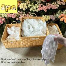 Thickened Transparent PVC High-Strength Bicycle Cover, Dust-Proof And Rain-Proof Bicycle Cover, UV-Resistant Motorcycle And Bicycle Cover - Waterproof, Sun-Resistant, Tear-Resistant, Suitable For All-Weather Use Of Bicycles And Motorcycles - Multicolor - View 11