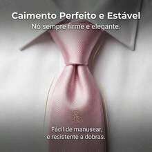 A Matte Twill Tie, A Versatile Tie Suitable For Work, Interviews, And Weddings. - 淺粉色 - 查看 5