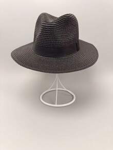 1 buah Topi Fedora Jazz Pria dengan Hiasan Pita Anyaman, Cocok untuk Liburan Musim Panas, Perjalanan ke Pantai dan Resor Pasir - MultiWarna - View 9