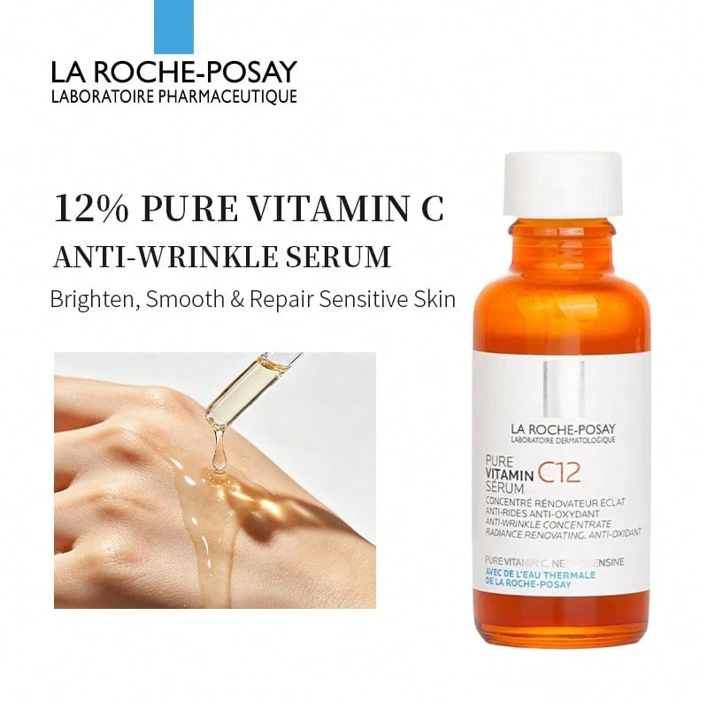 La Roche-Posay Anti Wrinkle Concentrate Pure Vitamin C12 Serum , Radiance Renovating, Anti-Oxidant 30ml/1oz - 如圖 - 查看 1