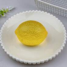 1pc Maltose Lemon Shaped Squishy Toy, Slow Rebound Design, Cute Candy Color Finger Stress Relief Toy, Can Relieve Anxiety, Help ADHD Patients Focus Attention, Hand Exercise, Also Can Be Used As Office Desk Decoration And Party Gift, Soft Squeeze Toy - Multicolor - View 6