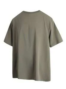 4pcs Spring/Summer/Autumn Plus Size Short Sleeve T-Shirt Solid Color Undershirt - Multicolor - View 5