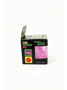 1pc Daily Stress Relief Tool, Magic Cube Super Durable Squeeze Toy, 2.25in Magic Cube Gift Box, Sensory Stress Relief Tool, Game And Party Small Gift, Suitable As A Gift Or Party Favor. - Multicolor - View 13