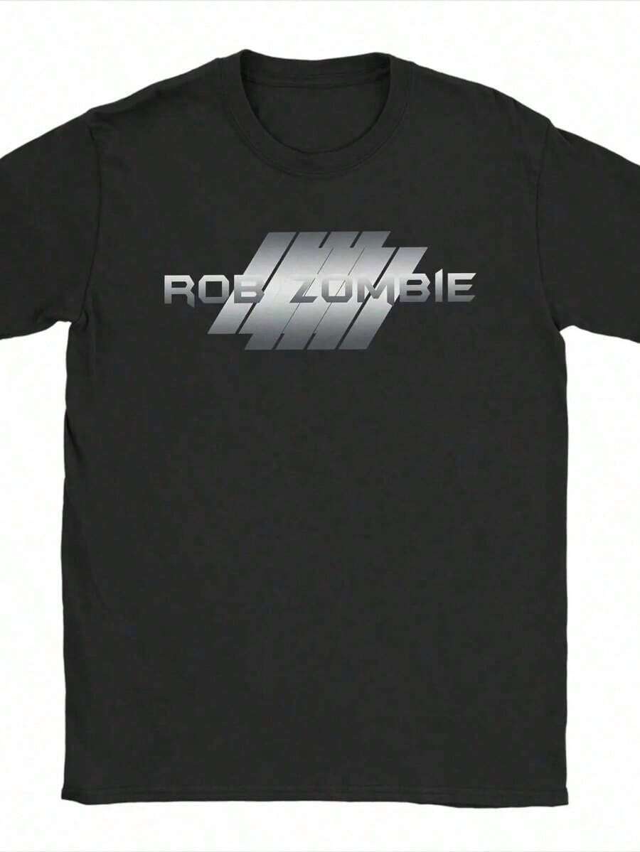 Unisex Cotton T-Shirt With Graphic Print Of The Rock Band Beach House Music. Summer Clothing For Women. 100% Cotton Summer Tops. - 黑色 - 查看 1