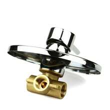HOHOBLA Brass Shower Flow Control Valve,Shower Head Shut Off Valve With Control Valve Switch For Cold And Hot Water,Wall Mount Single Handle Bathroom Shower Mixer, For Handheld Shower Head Or Bidet Sprayer - Default - View 8