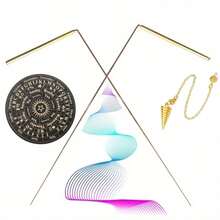 Purchase Product 99.9% Copper Detector Kit With 1 Copper Pendulums - Divination Rods With Box, Ghost Hunting, Water Divination, Spirit Hunting, Find Energy Or Hidden Objects - Yellow Tube + Black Disc + Nine-layer - View 1