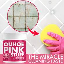 Gentle Multi-Purpose Cleaning Paste, Removes Heavy Kitchen Grease, Universal Pink Bucket Cleaning Powder - Solid State - View 3
