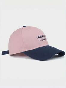 1pc Unisex Dual-Tone Baseball Cap, COMPORT FACT1911 Embroidered Dad Hat, Vintage Curved Brim, Adjustable Breathable, Suitable For Spring, Autumn, Summer Streetwear - A - View 16