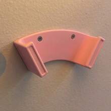 Wall-Mounted Racket Holder (Includes Screws) Easy To Install Polished Surface Space-Saving Design Suitable For Tennis, Pickleball, Badminton, Beach And Pool Multiple Colors Decorative Home Storage Solution Tennis Racket Holder Tennis Racket Storage And Display Rack Racket Holder Quick And Convenient To Access Or Hang Rackets/Backpacks - Multicolor - View 5