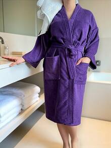 Women Robes - Purple - View 2