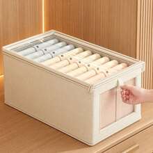 Dorm Foldable Portable Storage Box, Dust-Proof Clothes And Quilt Organizer, Spring-Loaded Household Storage Container - Convenient And Space-Saving, Perfect For Bed Sheets, Spring Clothing And Quilt Storage, Outdoor Patio Storage, Back To School Season - Multicolor - View 4
