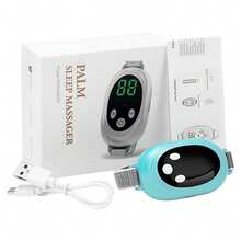 Hailicare Smart Sleep & Energy Regulator|2 Modes + 20 Intensity Levels|EMS Microcurrent For Stress Relief|Skin-Friendly Adjustable Strap|Type-C Fast Charging|Suitable For Sleep & Daily Use - Cadet Blue - View 5