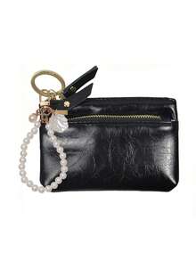 Billetera de mujer de moda con colgante de concha de perla, efectivo, identificación, tarjeta de crédito, monedero portátil, tarjetero, billetera de monedas, billetera mini, regalo de aniversario de vacaciones para mujeres de cuello blanco, regalo de accesorio, útiles escolares, regalo para maestros, tarjetero de regreso a la escuela, aniversario, Navidad, Día de San Valentín, regalo de cumpleaños, regalo del Día de San Valentín, regalo para niñas, regalo de temporada de regreso a la escuela, regalo de temporada de graduación - Multicolor - Ver 15