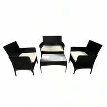 Outdoor Chairs - Black - View 2