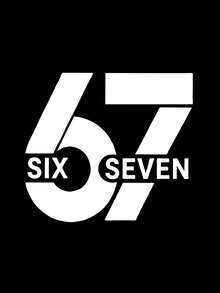 大男孩休閒數字「67」印花圓領T恤+短褲套裝，夏季新款舒適男孩套裝 - 彩色 - 查看 6