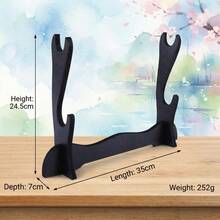 Floor Katana Sword Stand Real Size Japanese Katana Storage Shelf Samurai Sword Display Holder Rack Home Decoration Display Stand Organizer - -- - View 9